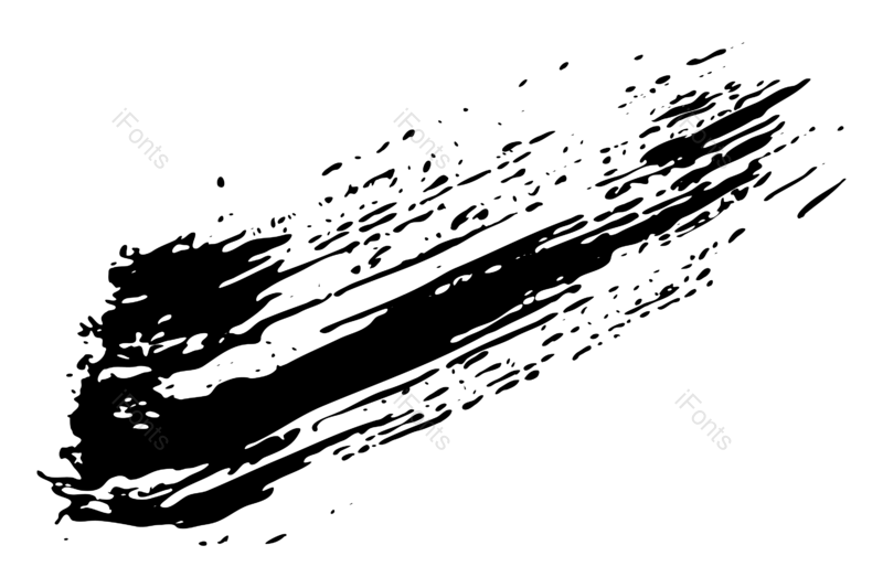 水墨图片,油画笔触元素,墨迹PNG,墨水免抠素材
